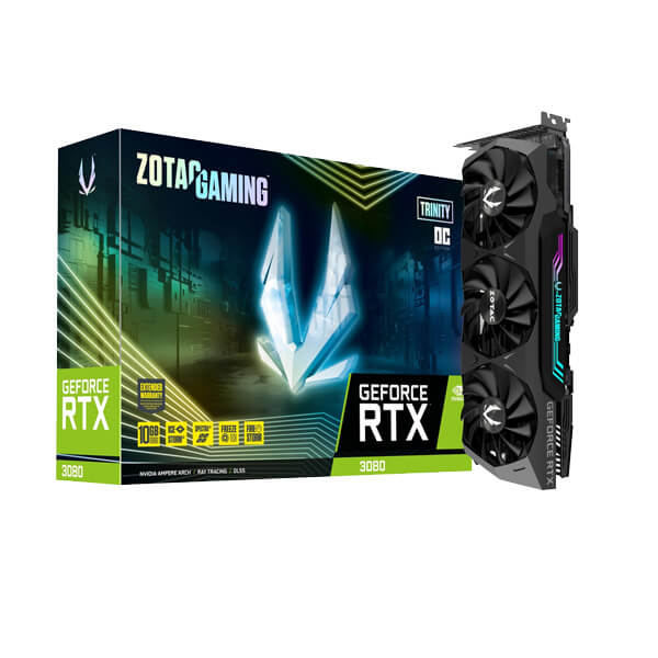 Zotac RTX 3080 Trinity OC LHR 10GB Graphics Card